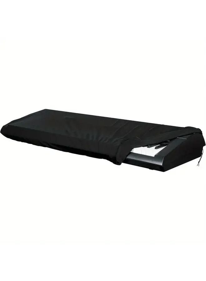 61 Note Color Dust Cover for Keyboards Compatible with 88 Key and 61 Key Electronic Models Featuring Pull String for Easy Adjustment - Image 1